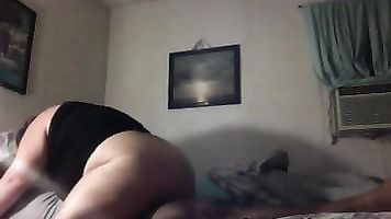 Stud fucks his fat white girlfriend.