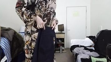 Cute Wife Caught Changing Again (PLEASE COMMENT)
