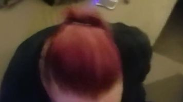This PLUMP Goth Slut Sure is Hungry for Her Friends Dick!