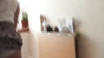 British Gf Grannie Gets her Panties Sniffed for Extra Cash