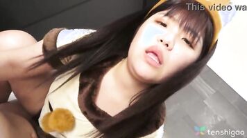 Fat Madoka Watanabe recently had sex with her ex boyfriend.
